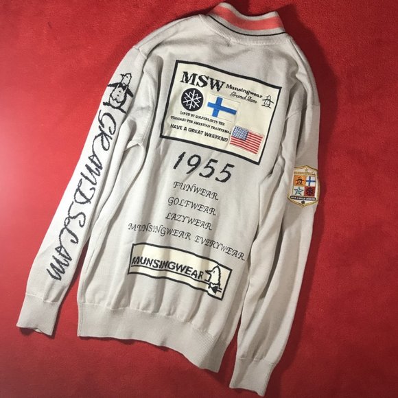 Munsingwear Penguin Big Logo Sweater - Picture 1 of 4
